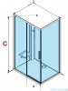 Novellini Glax 1 2.0 kabina standard 120x80 lewa srebrna G212P129ST-1BB